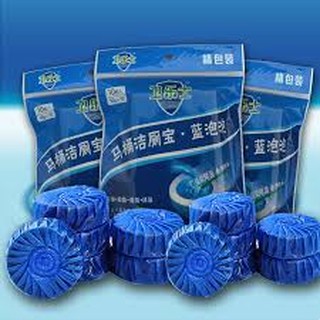 COMBO 10 VIÊN THẢ TOILET KHỬ MÙI - DIỆT VI KHUẨN - SIÊU SẠCH - SIÊU SÁNG