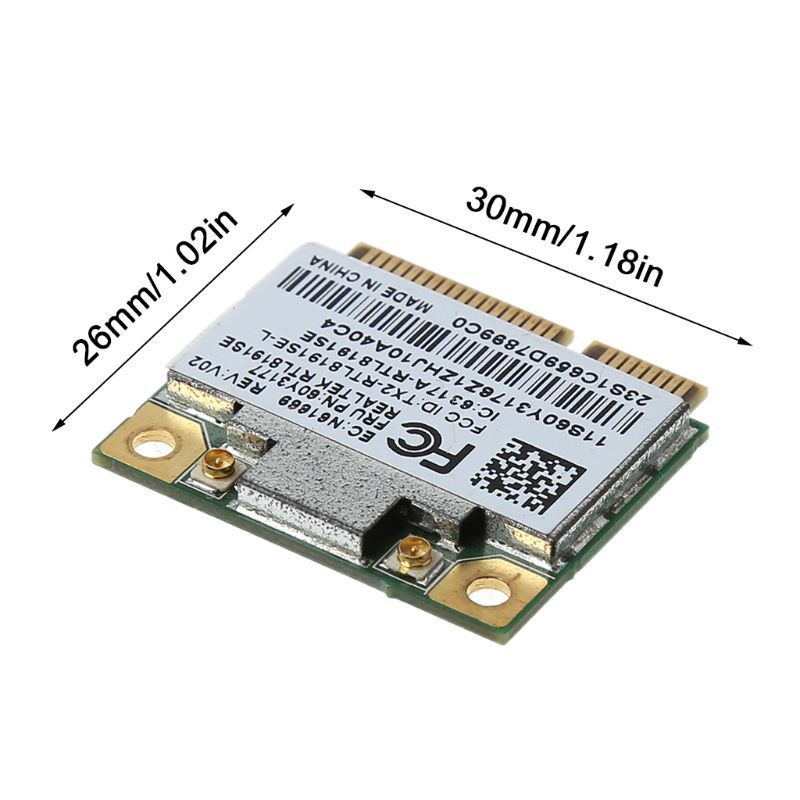 Thẻ wifi không dây FRU 43Y6553 60Y3177 cho máy iBM Lenovo Thinkpad X200S X201 802.11BGN Accessor