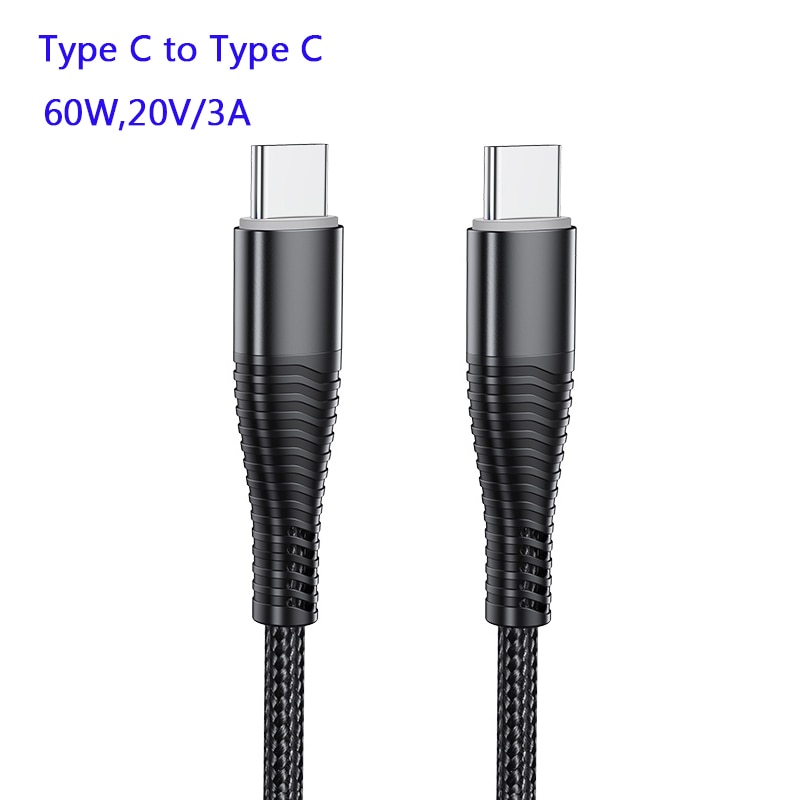 Cáp Sạc Nhanh YKZ Usb Type C 60w 20v/3a Dành Cho Samsung Plus Xiaomi Macbook