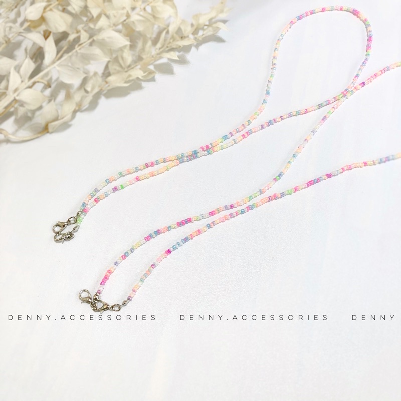 Dây khẩu trang pastel nhiều màu dễ thương