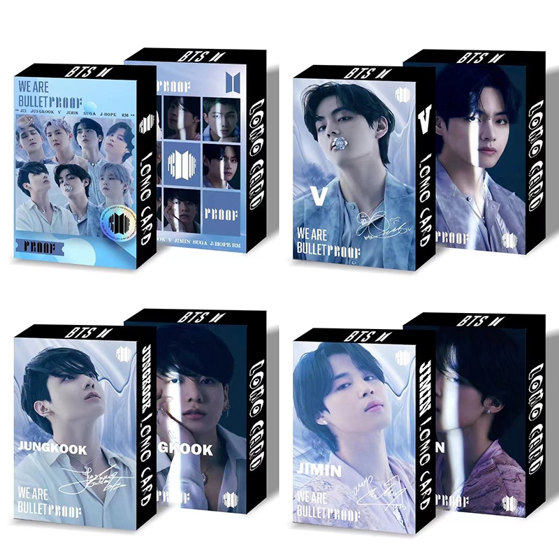 Hộp 30 Tấm Thẻ Ảnh LOMO Card Nhóm Nhạc BTS