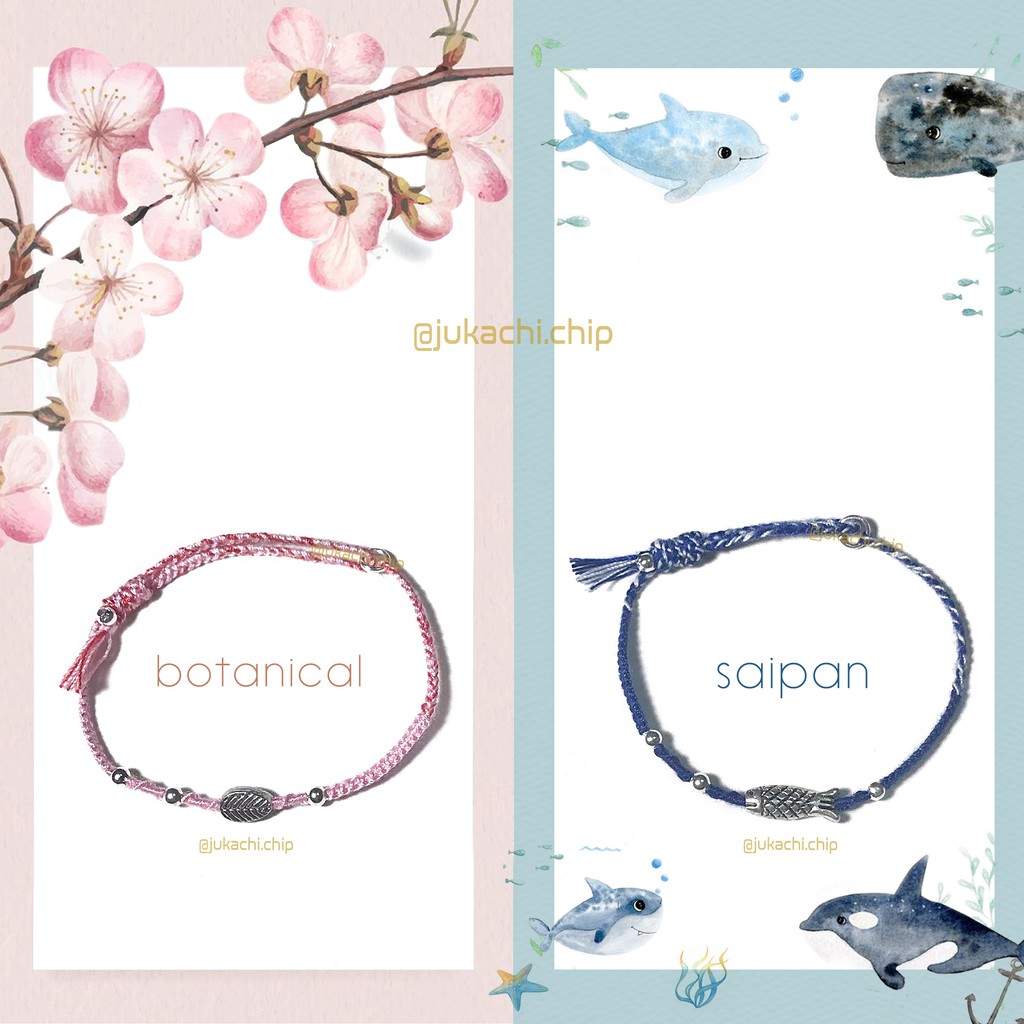 Vòng tay handmade Mysa bracelets - độ mảnh (2.5mm)