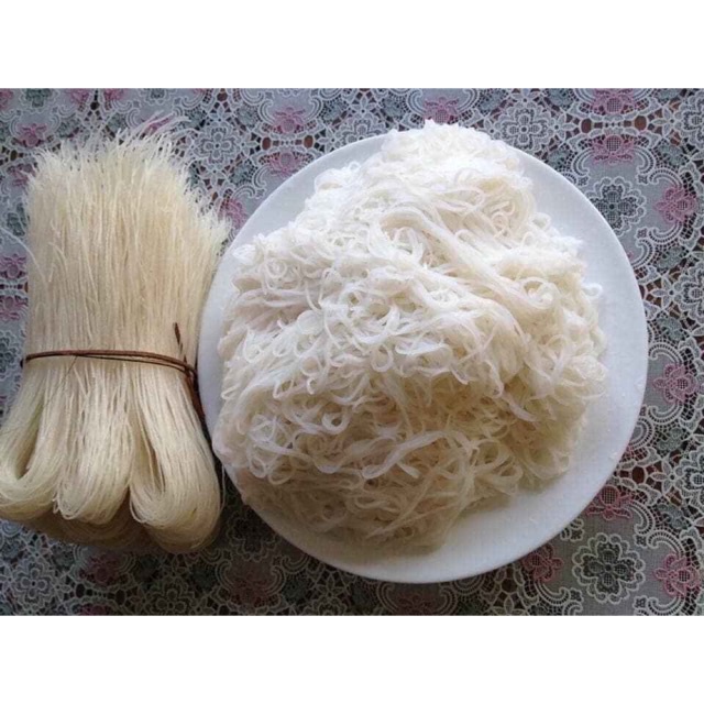 Q10 - 500g Bún Gạo Khô Quê (Làm Bún Tươi)