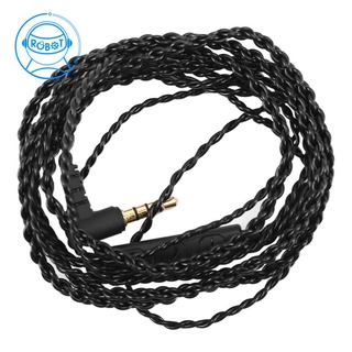 Dây cáp âm thanh thay thế 3.5mm TRS 4 lõi đồng có mic điều chỉnh âm lượng