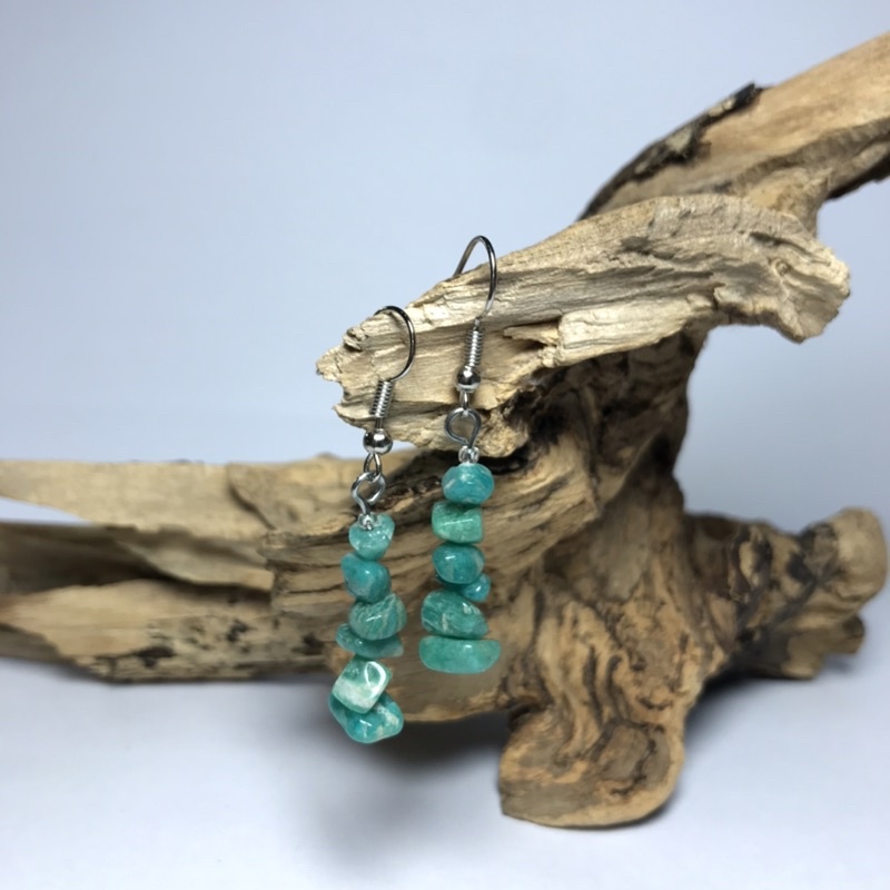 CUTE : Hoa tai handmade, thiên nhiên,bông tai thủ công