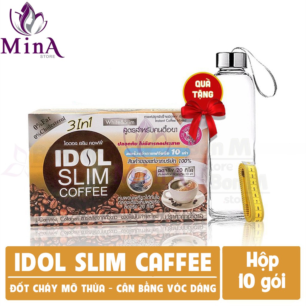 Giảm cân idol slim coffee chính hãng Thái Lan - hộp 10 gói