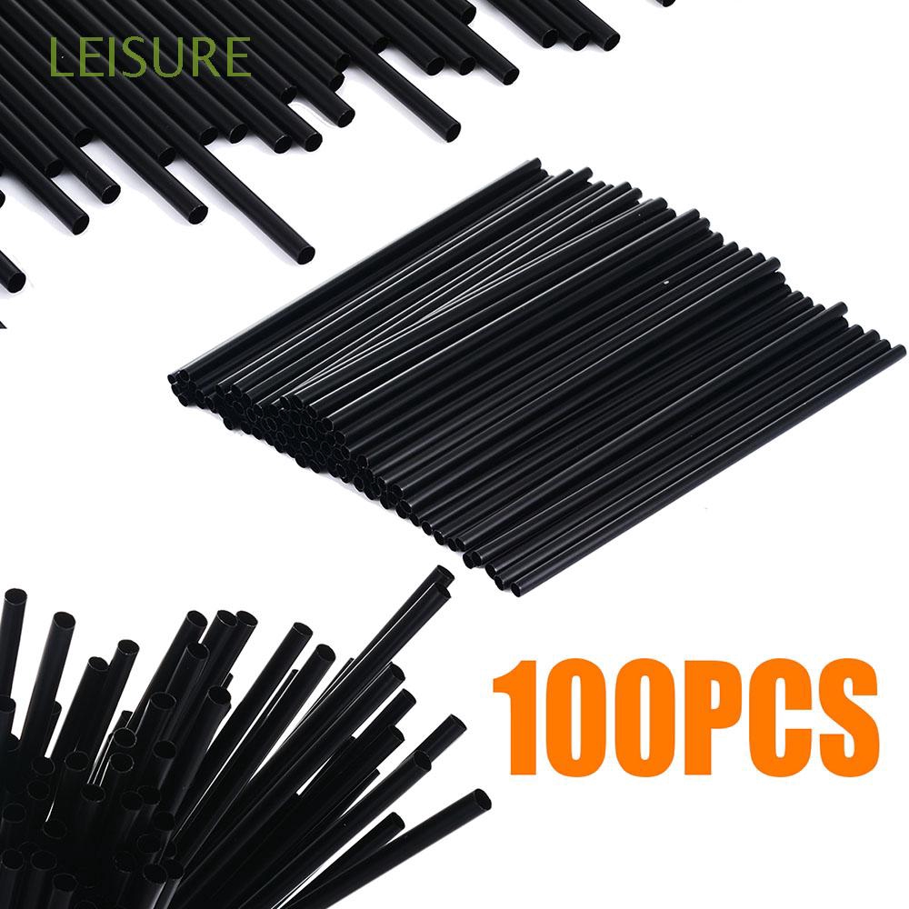 100pcs Coffee Tea Long cocktail Party Drinking Straw