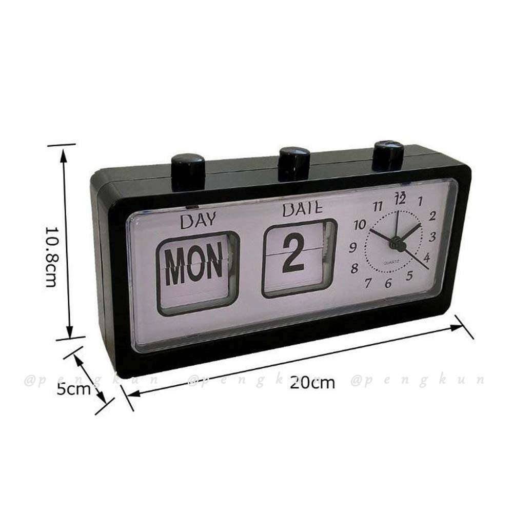 Ins Đồng Hồ Báo Thức Kỹ Thuật Số Hình Vuông Dạng Lịch Xoay Được Màu Đen Sáng Tạo Dễ Phối Đồ Hướng dẫn sử dụng Flip Lịch Đồng hồ báo thức Đồng hồ kỹ thuật số Lịch Đồng hồ Ghế Quảng trường Sáng tạo ins Gió