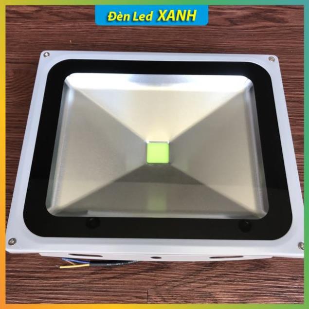Đèn Pha Led Đơn Màu, đèn trang trí 30-50W Trắng, vàng, xanh lá, xanh dương, đỏ.