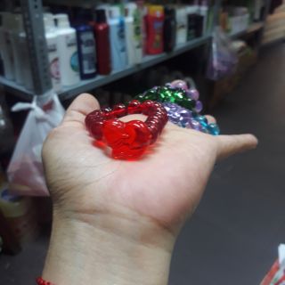 Dây đá màu hồ ly đeo tay