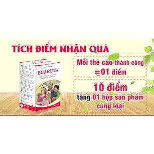 CHÍNH HÃNG Egaruta Cốm Hỗ Trợ Phục Hồi Bệnh Động Kinh, Tăng Động (tích 6 tem được 1 hộp)