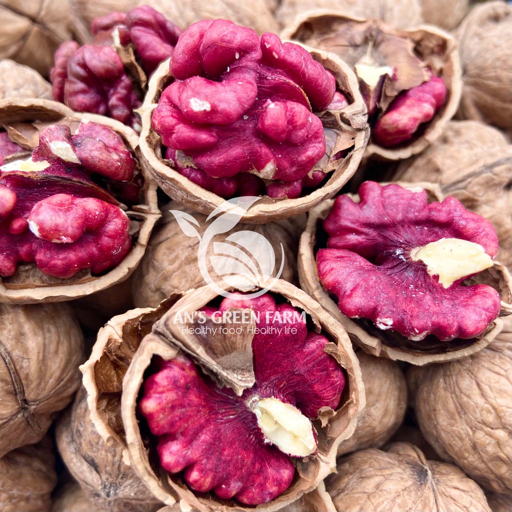 Nhân Quả Óc Chó Đỏ Hartley Mỹ - An’s Green Farm - Hạt Dinh Dưỡng Siêu Tốt Cho Mẹ Bầu, Trẻ Em, Người Cao Tuổi