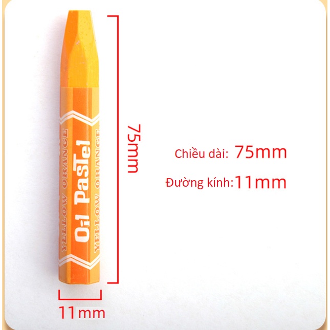 Bút Sáp Dầu COLOR OIL PASTEL Chuẩn Màu Không Độc Hại 12/18/24/36 Màu