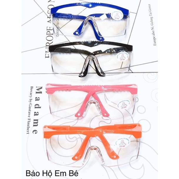 [Tặng Khăn Lau Chống Mờ Sương] Kính Bảo Hộ Made in Taiwan (Loại 1) | BigBuy360 - bigbuy360.vn