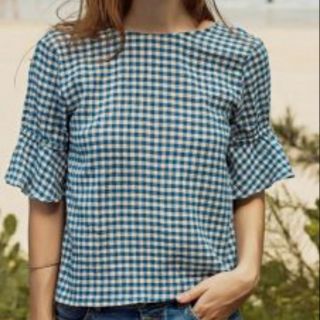 Combo áo và đầm nữ caro