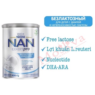 SỮA NAN FREE LACTOSE 400G CỦA NGA