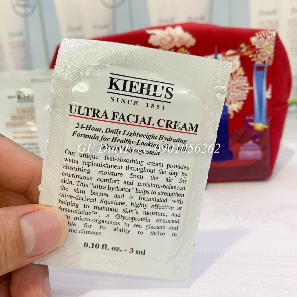 Sample Các Loại Mỹ Phẩm Kiehl's