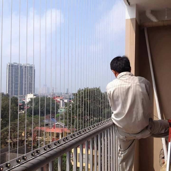 Bộ lưới an toàn cửa sổ , chung cư , trường mần non , ban công