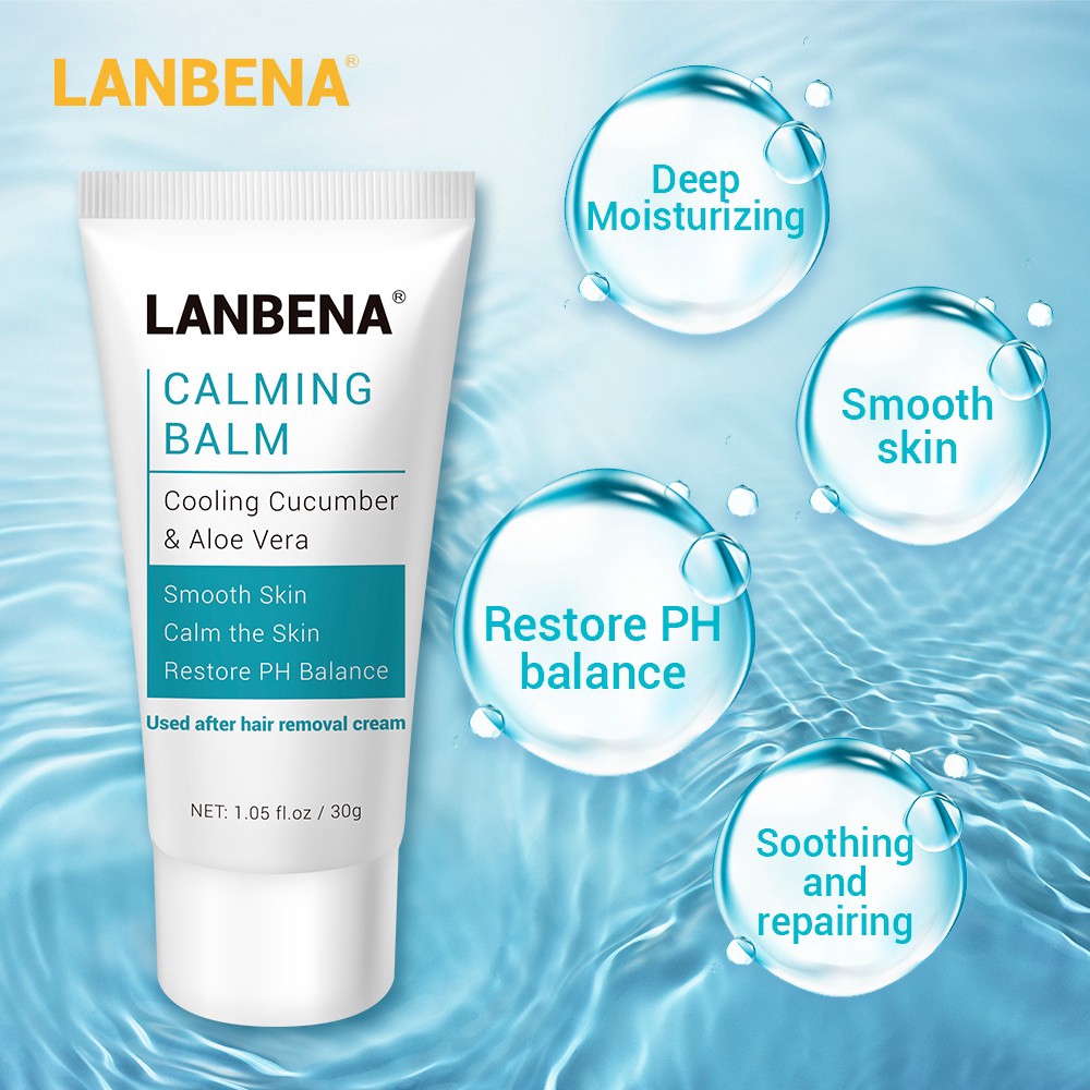 LANBENA Hair Remove Set Hair Removal Cream+Calming Balm Cream | BigBuy360 - bigbuy360.vn