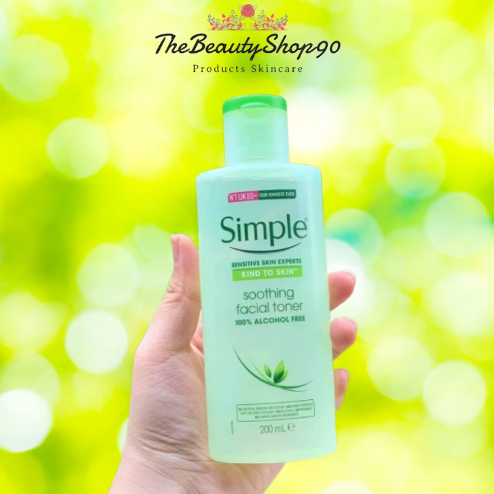 Nước Hoa Hồng Simple Kind To Skin Soothing Facial Toner