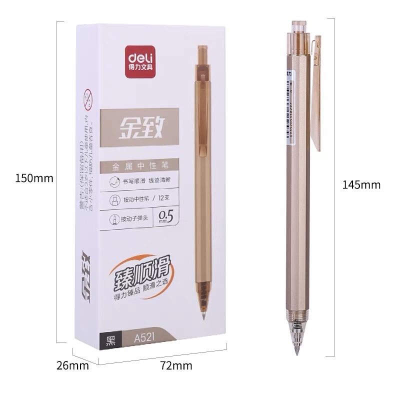 Bút Bi Mực Đen Ngòi 0.5MM Thiết Kế Dễ Thương Cho Học Sinh / Văn Phòng