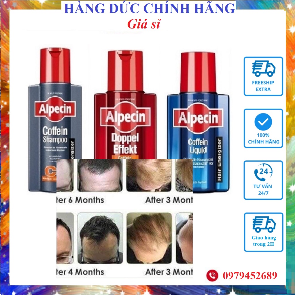 Dầu gội ALPECIN COFFEIN SHAMPOO Đức