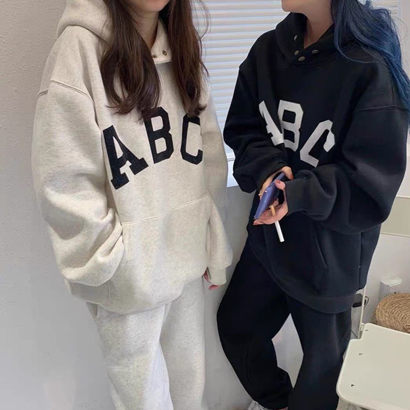 Áo Nỉ Hoodie ABC Dài Tay, Form Rộng - Nam, Nữ Unisex - Chất Nỉ 100% Cotton-XX MENS FASHION!