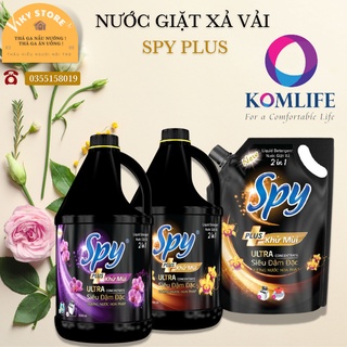 Nước giặt xả SPY PLUS tím [ dung tích 3500ml ]