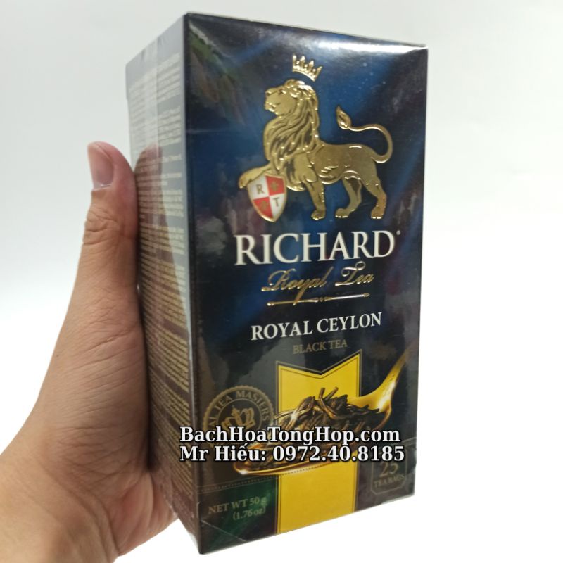 Trà Richard Royal Tea hộp giấy các vị