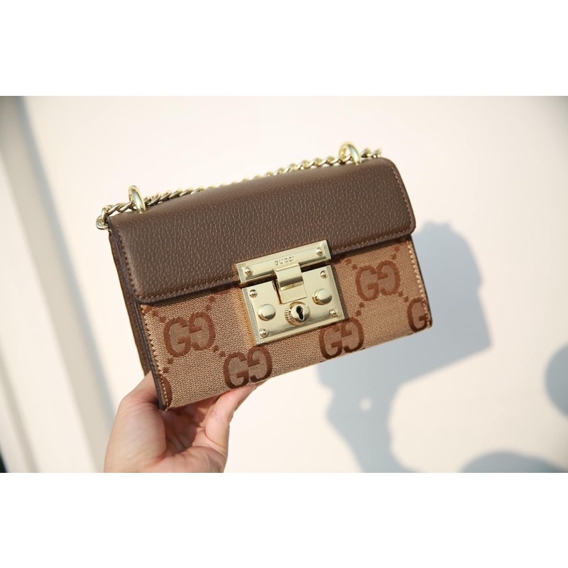 Túi GC khoá bấm xích vàng