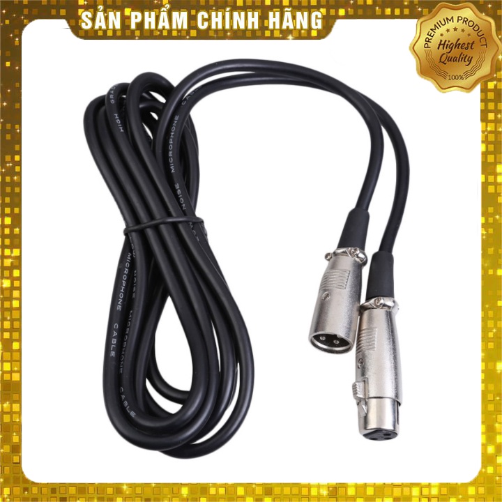 [Mã ELHACE giảm 4% đơn 300K] Dây Mic Canon Hai Đầu Đực Cái Dài 3m