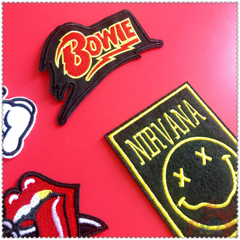 1 Sticker Ủi Thêu Hình Nhóm Nhạc Rock