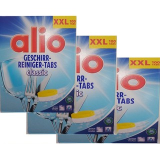 Viên rửa chén bát Alio 100 viên (tích hợp bột muối bóng)dùng cho máy rửa bát
