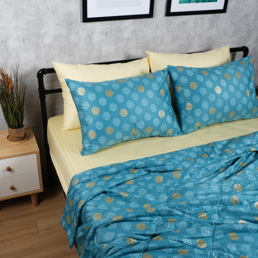 [Nhiều kích thước] Vỏ Gối Nằm Gòn Bedding Cotton Satin Hàn Quốc Màu Kem Nhạt - 01 cái