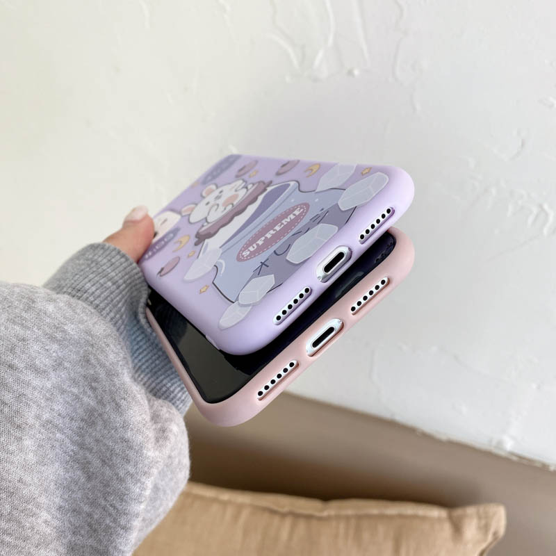 Ốp Điện Thoại Tpu Mềm In Hình Thỏ Con Đáng Yêu Cho Iphone 12 11 Pro Max 12 Mini Xs Max Xr X Xs 6 6s 7 8 Plus Se 2020