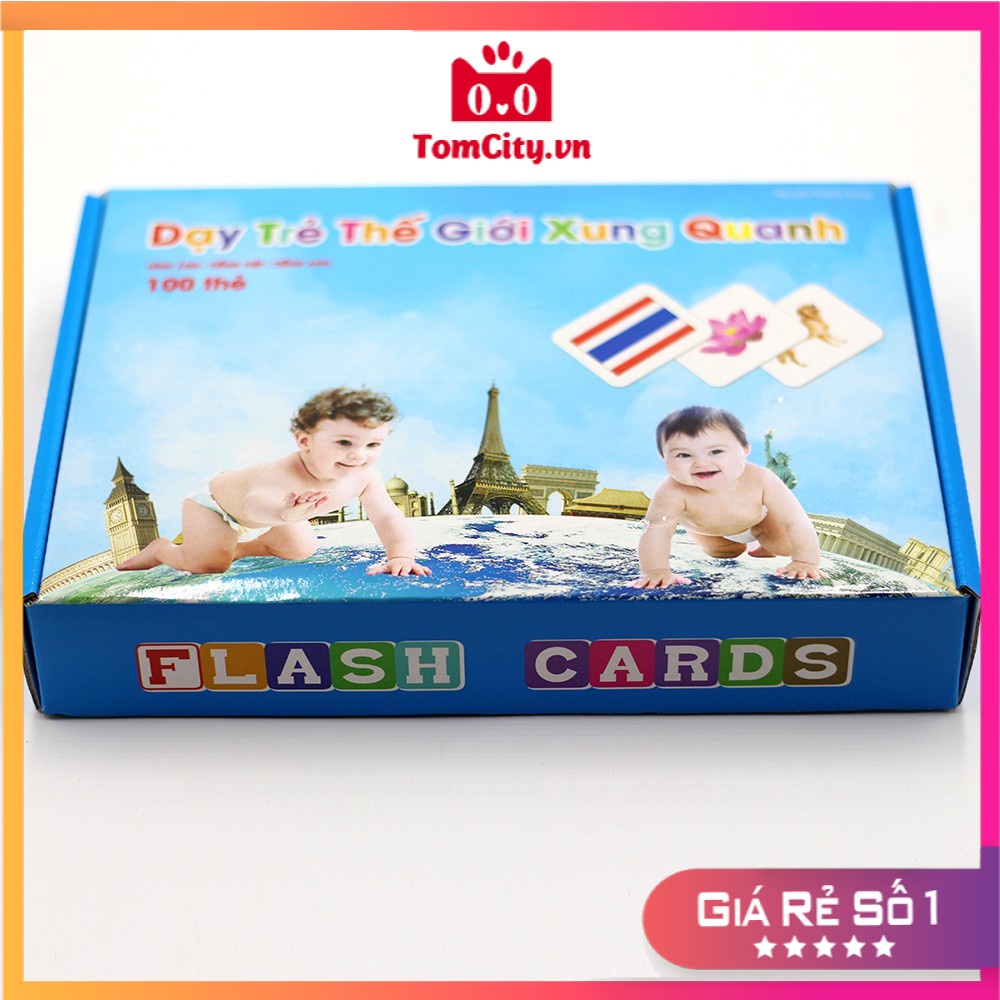 Bộ Flashcard dạy trẻ thế giới xung quanh