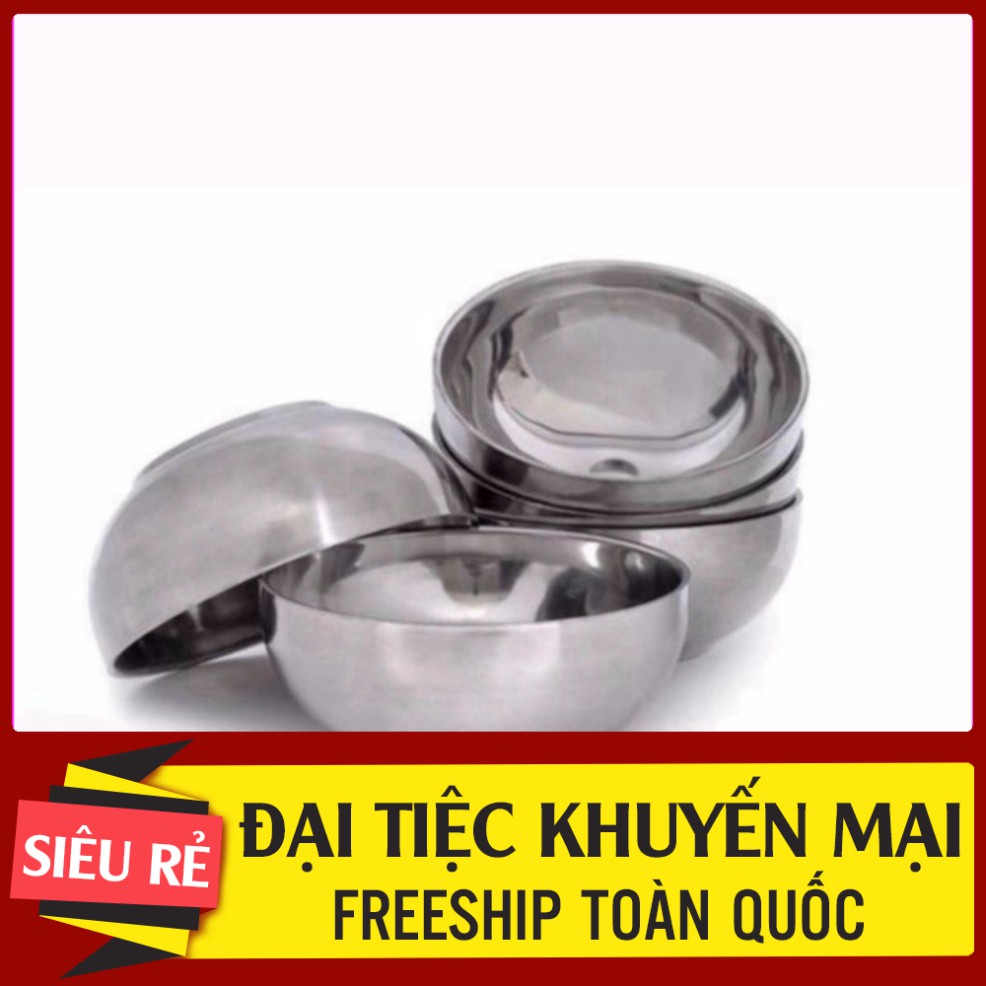 @ FREESHIP Bát Inox 2 Lớp Chơn Cách Nhiệt đủ kích cỡ GIÁ TỐT CHỈ CÓ Ở TIỆN ÍCH SHOP !!!!