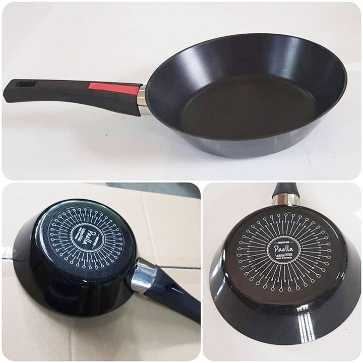 Bộ Nồi Chảo Chống Dính Ceramic Đáy Từ Hợp Kim Nhôm Kimscook Paella KCP-4 Xuất Khẩu Pháp - [BẢO HÀNH 24 THÁNG]