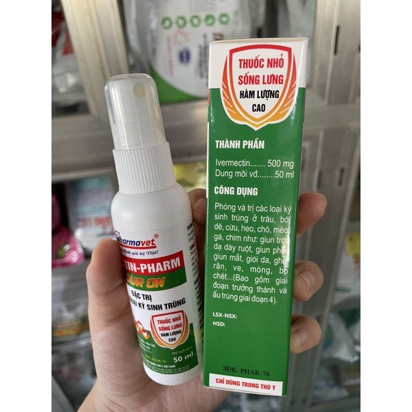 Nhỏ sống lưng MECTIN PHARM