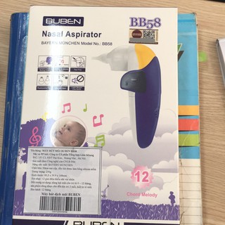 Máy hút mũi buben bb58