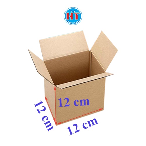 Hộp carton hộp giấy đóng hàng 12x12x12 cm - giá xưởng