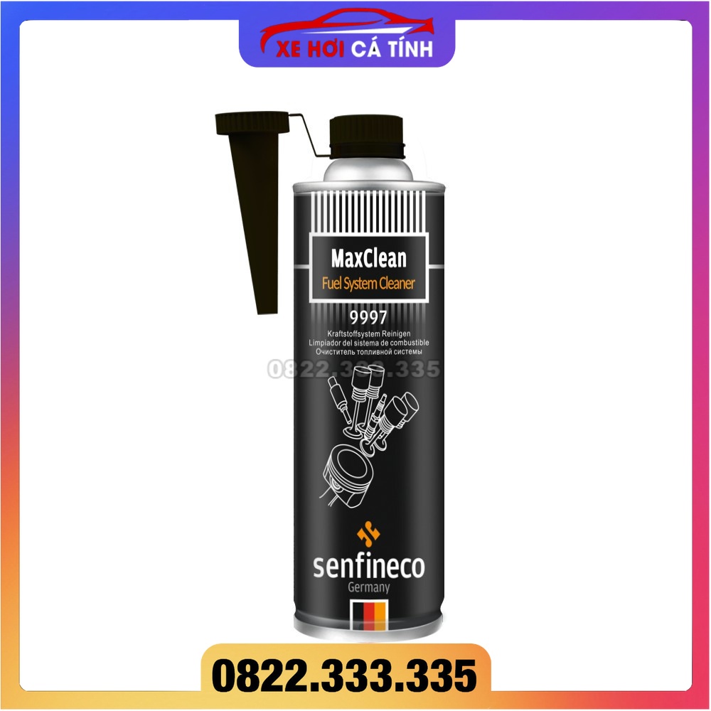 Phụ Gia Vệ Sinh Kim Phun Buồng Đốt Senfineco Đức Cao Cấp Dùng Cho Động Cơ Xăng