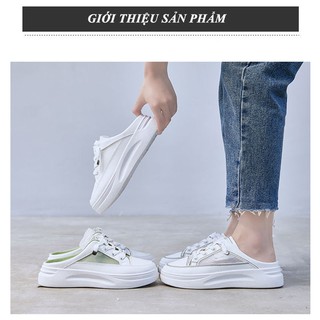 Giày sục thể thao nữ viền 2 màu siêu đẹp GN21