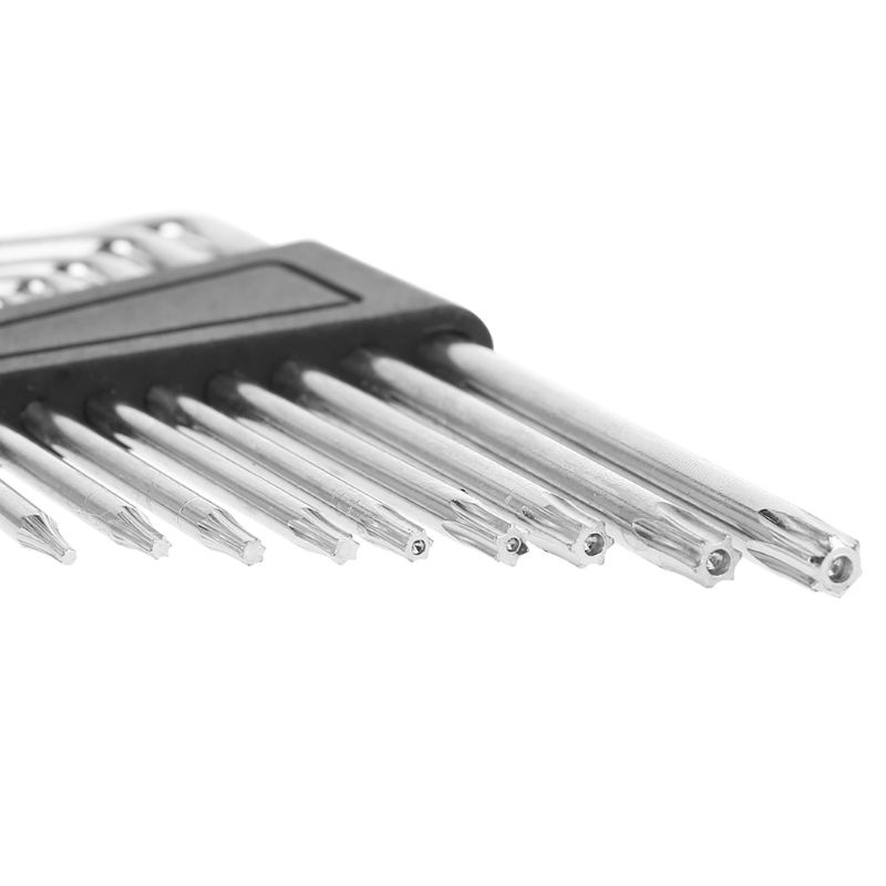 Bộ 9 tua vít lục giác/ sao hình chữ L sửa chữa tiện dụng