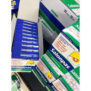 10 hộp Dán giảm đau SALONPAS (hộp 20 miếng)