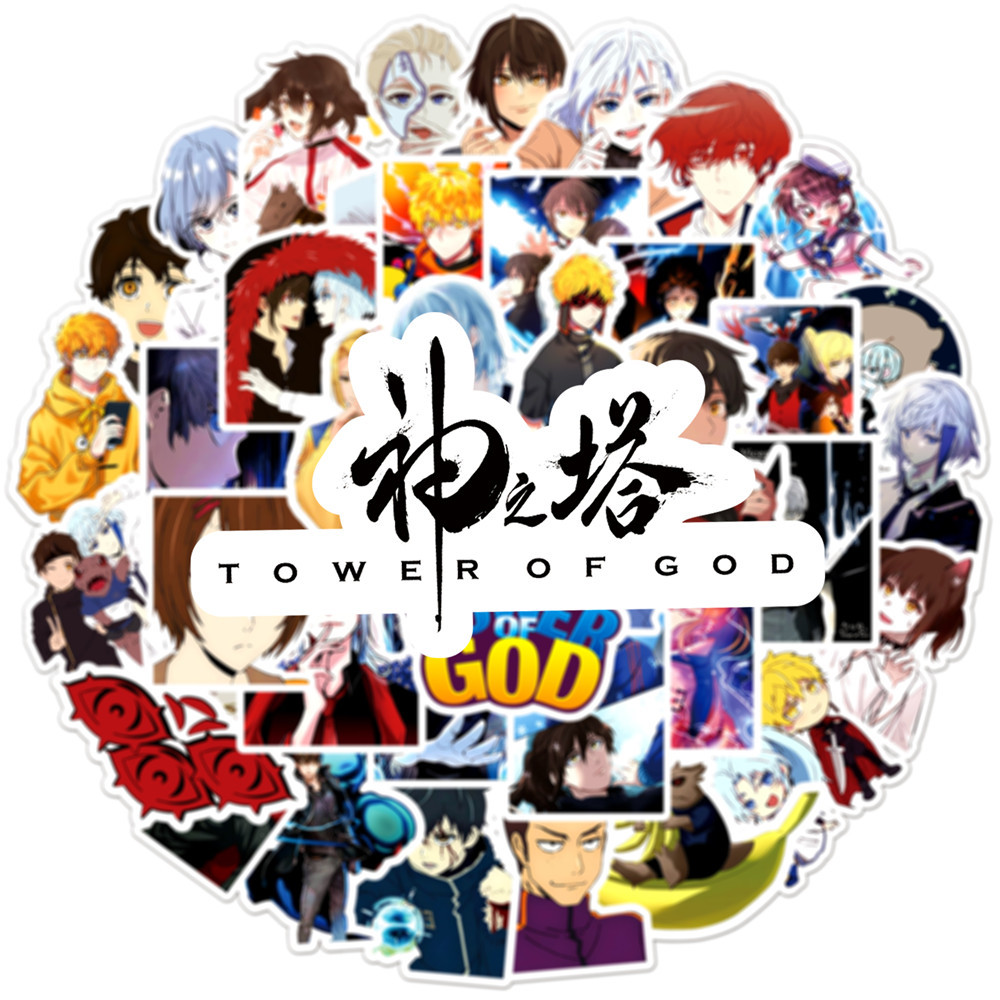 Stickers anime Tower of God hoạt hình 50 miếng