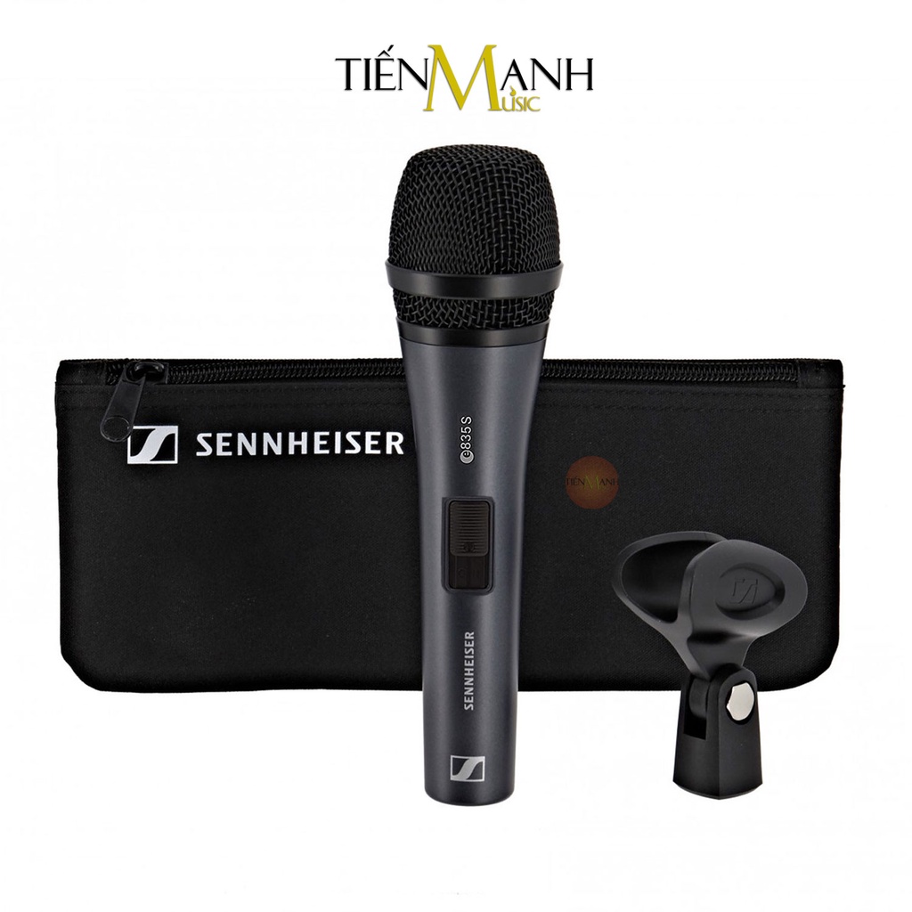 [Chính Hãng] Sennheiser E 835-S Micro Cầm Tay Có Công Tắc E835 Mic Cardioid Dynamic Vocal Microphone E835S