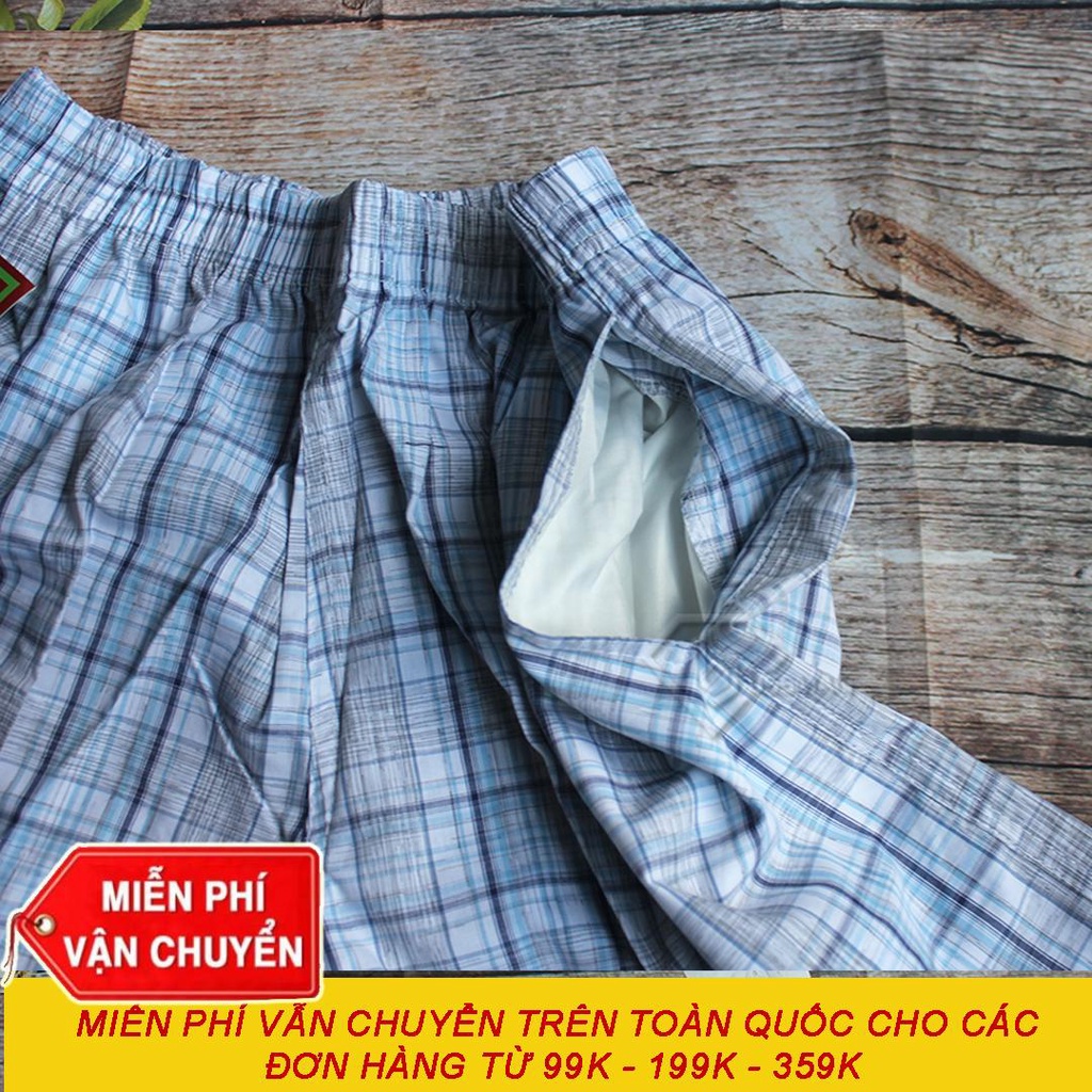 COMBO 2 Quần Đùi Nam Caro Có túi- Mặc nhà BM02