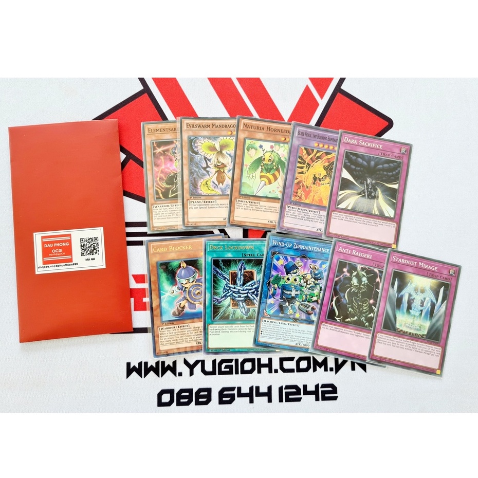 Túi Thẻ Bài Yugioh Foil  Ngẫu Nhiên