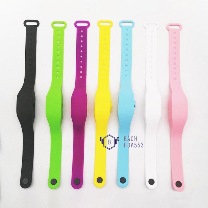 Vòng đeo tay silicon đựng nước rửa tay khô 10ml